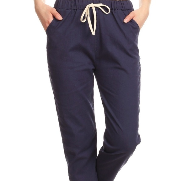 Shosho Lightweight Drawstring Pants - Picture 6 of 6